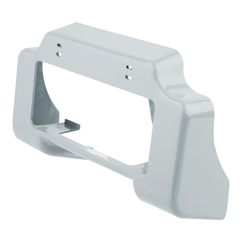 HR3 Apple Green / White Gray Harley Oil Cooler Cover For Harley Touring Models 09-16