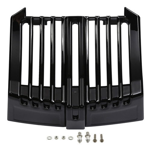 HR3 Vivid Black Harley Oil Cooler Cover For Harley Touring 2017-2023