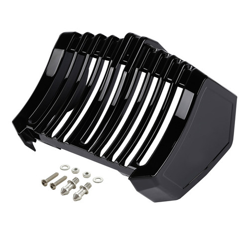 HR3 Vivid Black Harley Oil Cooler Cover For Harley Touring 2017-2023