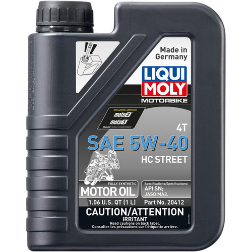 Liqui Moly #20412 - HC Street Oil - 5W-40 - 1L