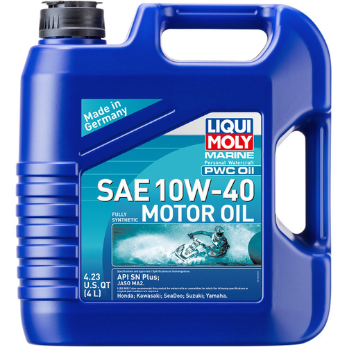 Liqui Moly #20530 - Marine 4T Engine Oil - 10W-40 - 4 liter