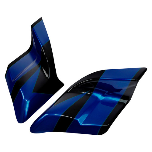 HR3 Candy Cobalt / Indigo Ink CVO Stretched Side Covers 2017 CVO Street Glide  ?FLHXSE ?