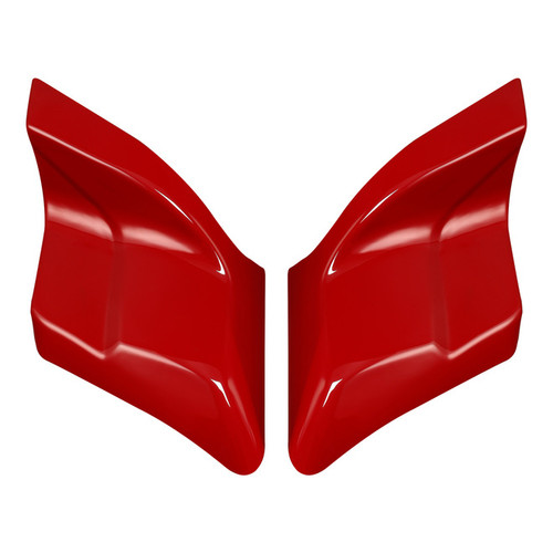 BILLIARD RED/  STRETCHED SIDE COVERS FOR TOURING 14-UP/ 1PR