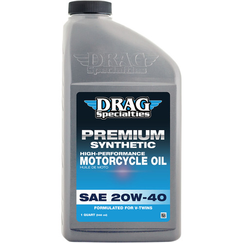 Drag Specialties OIL - Synthetic Engine Oil - 20W-40 - 1 U.S. quart