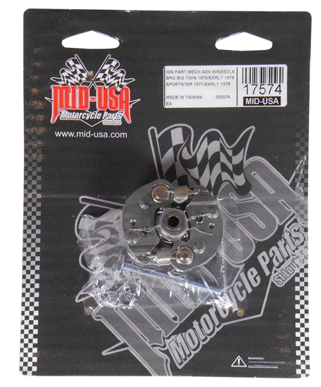 V-FACTOR MECHANICAL ADVANCE KIT WITH NEEDLE BEARINGS FOR BIG TWIN &amp; SPORTSTER
