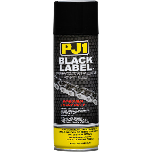 Pj1/vht #1-06A - Black Label Chain Lube - 5 oz. net wt. - Aerosol