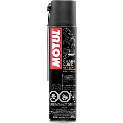 Motul #111820 - Off-Road Chain Lube - 9.3 oz. net wt. - Aerosol