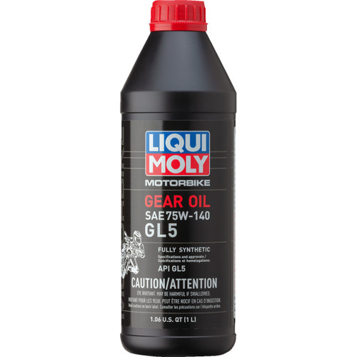 Liqui Moly #20088 - Gear Oil - 75W-140 (GL5) - 1 Liter