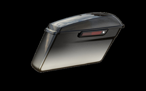 HR3 Black Earth Fade Hard Saddlebags Harley Hard Bags For 14-23 Harley Touring