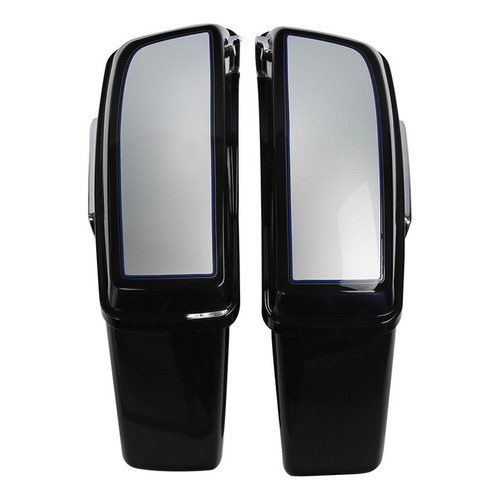 MIDNIGHT BLUE/BARRACUDA SILVER /HARD SADDLEBAGS (REGULAR)