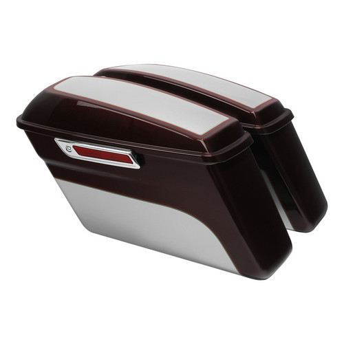 TWISTED CHERRY / SILVER FORTUNE /HARD SADDLEBAGS (REGULAR)