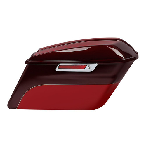 MYSTERIOUS RED SUNGLO/VELOCITY RED SUNGLO /HARD SADDLEBAGS