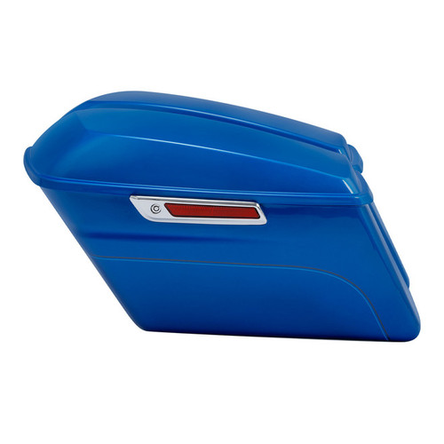 ELECTRIC BLUE /HARD SADDLEBAGS (REGULAR) FOR TOURING 14UP