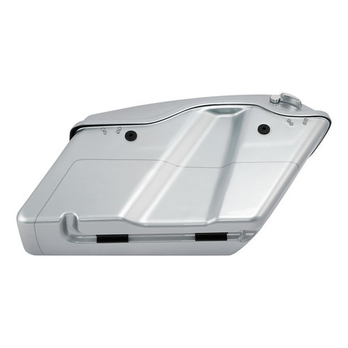 BSP WITH SILVER LINE HARD SADDLEBAGS (REGULAR) FOR 14UP