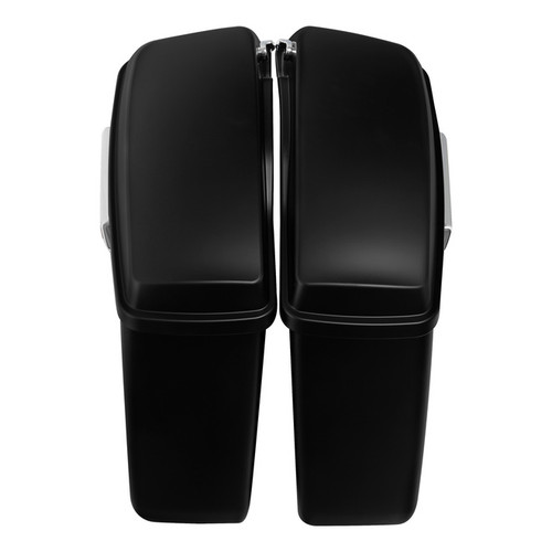 HR3 Black Denim Special Hard Saddlebags (Regular) For 14-23 Harley Touring