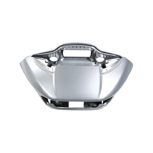 SILVER/ BLACK HONEYCOMB FADE OUTER FAIRING FOR ROAD GLIDE