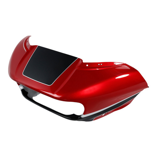 WICKED RED/ BLACK TEMPEST  OUTER FAIRING 15UP ROAD GLIDE