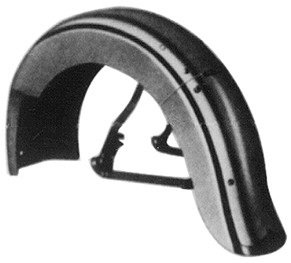 V-FACTOR OE STYLE RIGID REAR FENDER FOR BIG  TWIN