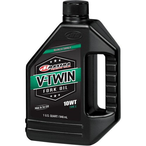 Maxima Racing OIL #50-02901 - V-Twin Fork Oil - 10wt - 1 U.S. quart