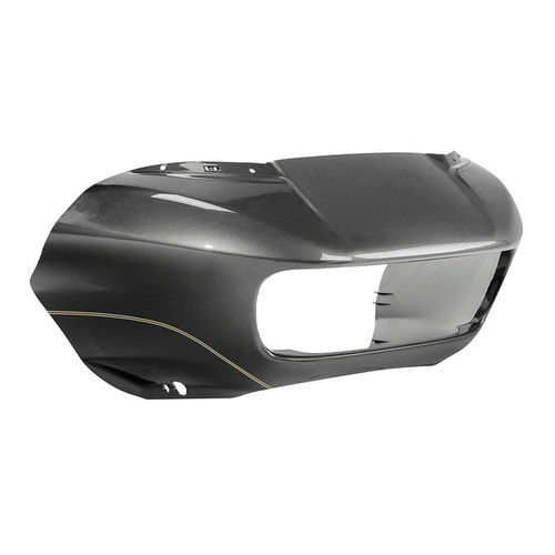 INDUSTRIAL GRAY ULTRA W/ DUAL WARM SILVER LINES OUTERFAIRING