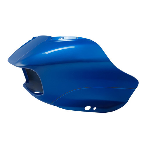 ELECTRIC BLUE W/ SILVER & BLUE LINES OUTER FAIRING FOR 15-UP