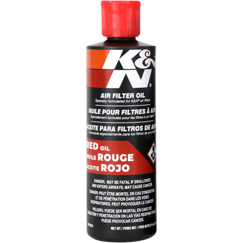 K & N #99-0533 - Air Filter Oil - 8 U.S. fl oz.