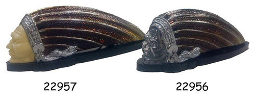 INDIAN HEAD FENDER ORNAMENTS FOR CUSTOM USE