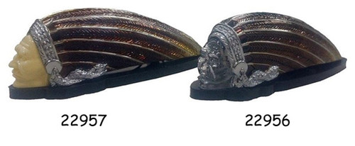 INDIAN HEAD FENDER ORNAMENTS FOR CUSTOM USE