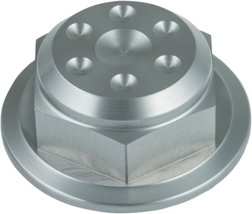 Steering Stem Nut - Clear Anodized