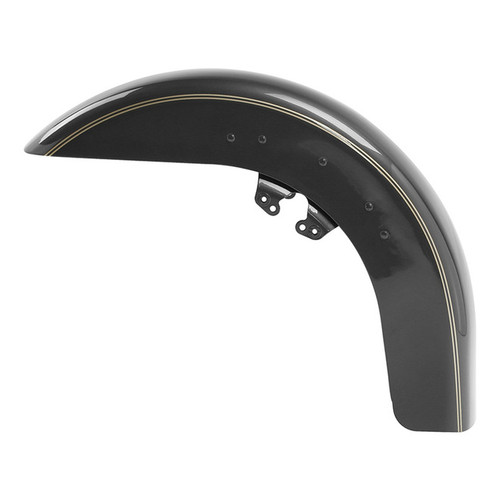 HR3 Industrial Gray Motorcycle 18" Wide Tire Front Mudguard Fender For Harley Touring Models 2014-2023