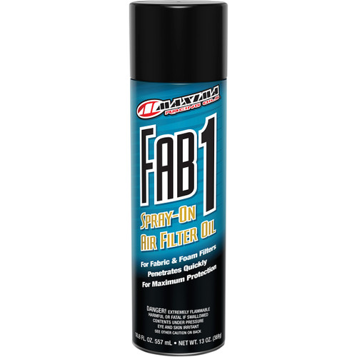 Maxima Racing OIL #61920 - Fab1 Filter Oil - 13 oz. net wt. - Aerosol