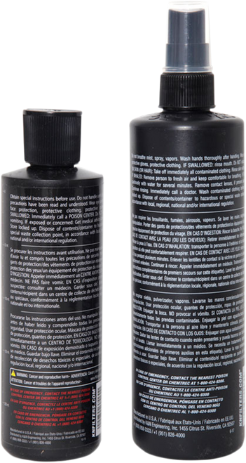 Black Air Filter Care Kit