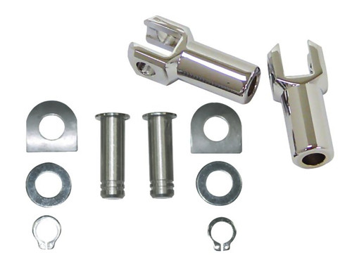 V-FACTOR PASSENGER FOOTREST SUPPORTS FOR BIG TWIN &amp; SPORTSTER