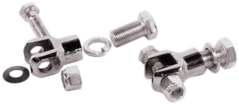 V-FACTOR PASSENGER FOOTREST SUPPORTS FOR BIG TWIN &amp; SPORTSTER