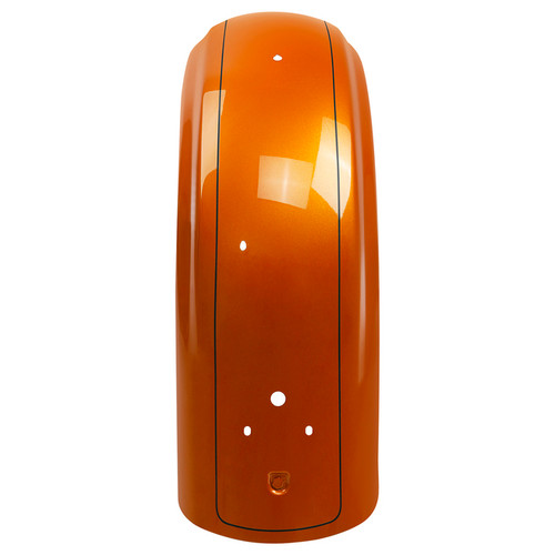 HR3 Amber Whiskey 2015 SPECIAL Motorcycle Mudguard CVO STYLE REAR FENDER FOR Harley Touring 2014-2023
