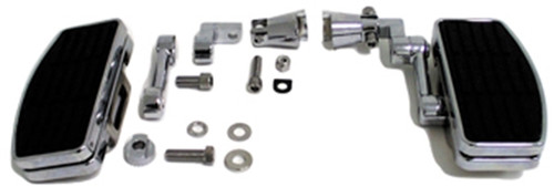 V-FACTOR ADJUSTABLE PASSENGER MINI FOOTBOARD KITS FOR SOFTAIL &amp; FXR