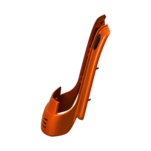HR3 Scorched Orange / Black Denim Rear Fender Filler Panel For Harley 2014-2023 FLHX FLHXS, 2015-2023 FLTRX FLTRXS