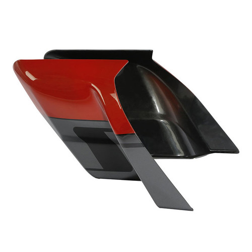 ORANGE LAVA/DARK ALLOY /SIDE COVERS FOR TOURING 09UP/ 1PR