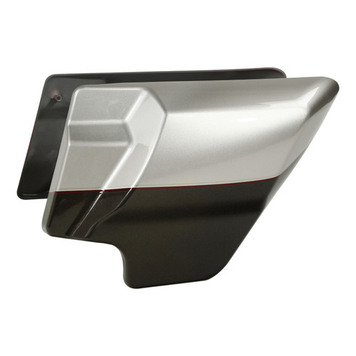 SILVER FORTUNE/SUMATRA BROWN /SIDE COVERS FOR TOURING 09UP