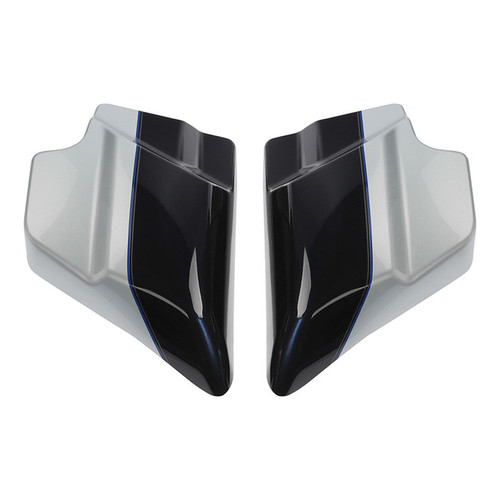 HR3 Midnight Blue / Barracuda Silver 2019UL Side Covers 2019 ELECTRA GLIDE ULTRA LIMITED ?FLHTK)