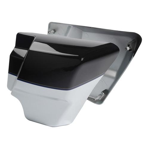 HR3 Midnight Blue / Barracuda Silver 2019UL Side Covers 2019 ELECTRA GLIDE ULTRA LIMITED ?FLHTK)