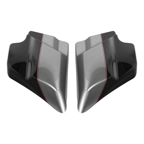 HR3 Billet Silver / Vivid Black 2017RGU Side Covers 2017 ROAD GLIDE ULTRA ?FLTRU ?