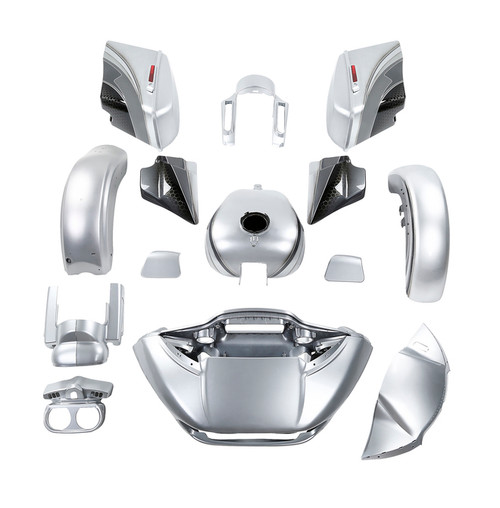 SILVER / BLACK HONEYCOMB FADE CUSTOM BODYKIT RG SPECIA 15UP