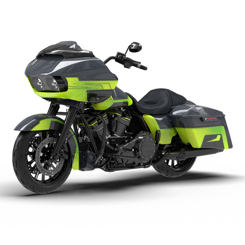 APPLE GREEN / GUNSHIP GRAY CUSTOM BODYKIT RG SPECIA 15-UP