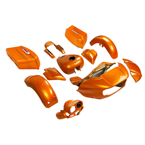 HR3 Amber Whiskey 2015S Complete Body Fairing Kit For Harley Road Glide Special FLTRXS 15-23
