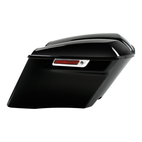 HR3 Vivid Black CVO Stretched Saddlebags For 14-23 Harley Touring