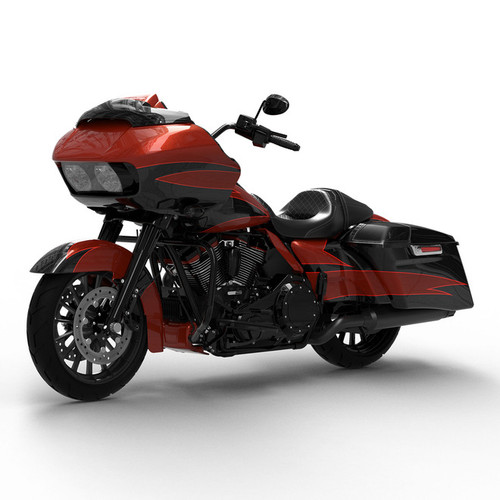 SUNBURST ORANGE/STARFIRE BLK OEM BODYKIT CVO ROAD GLIDE 15UP