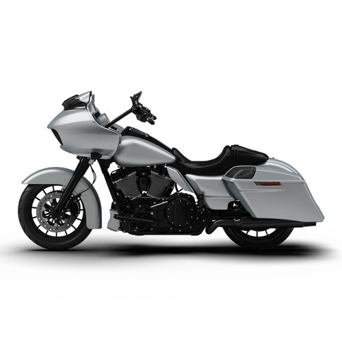 HR3 Barracuda Silver Denim Complete Body Fairing Kit For Harley CVO Road Glide FLTRXSE 15-23