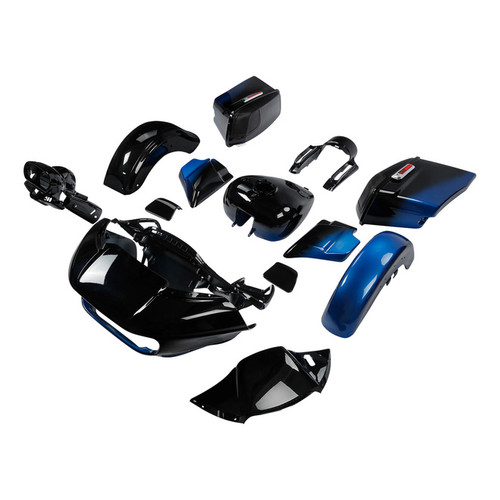 HR3 Mako Shark Fade Complete Body Fairing Kit For Harley CVO Road Glide FLTRXSE 15-23