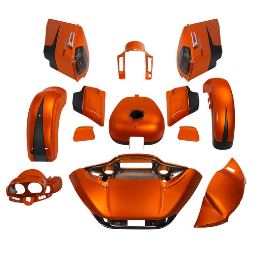 SCORCHED ORANGE / BLACK DENIM OEM COLOR BODYKIT CVO RG 15-UP